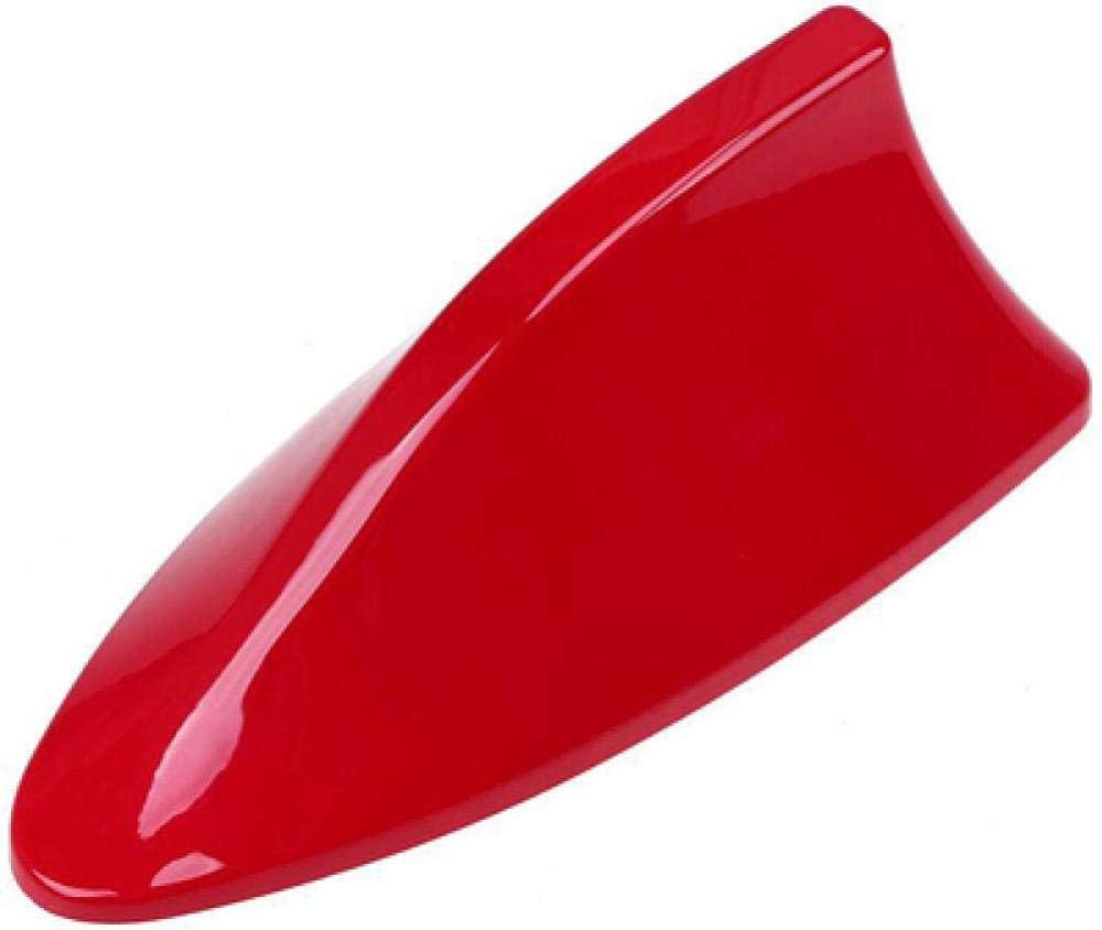 GXZYY Shark Fin Antenna Shark Antenna Car Radio Aerials Shark Fin Fm Auto Antena For Ford Focus 2 3 fiesta mondeo ecosport kuga-Red