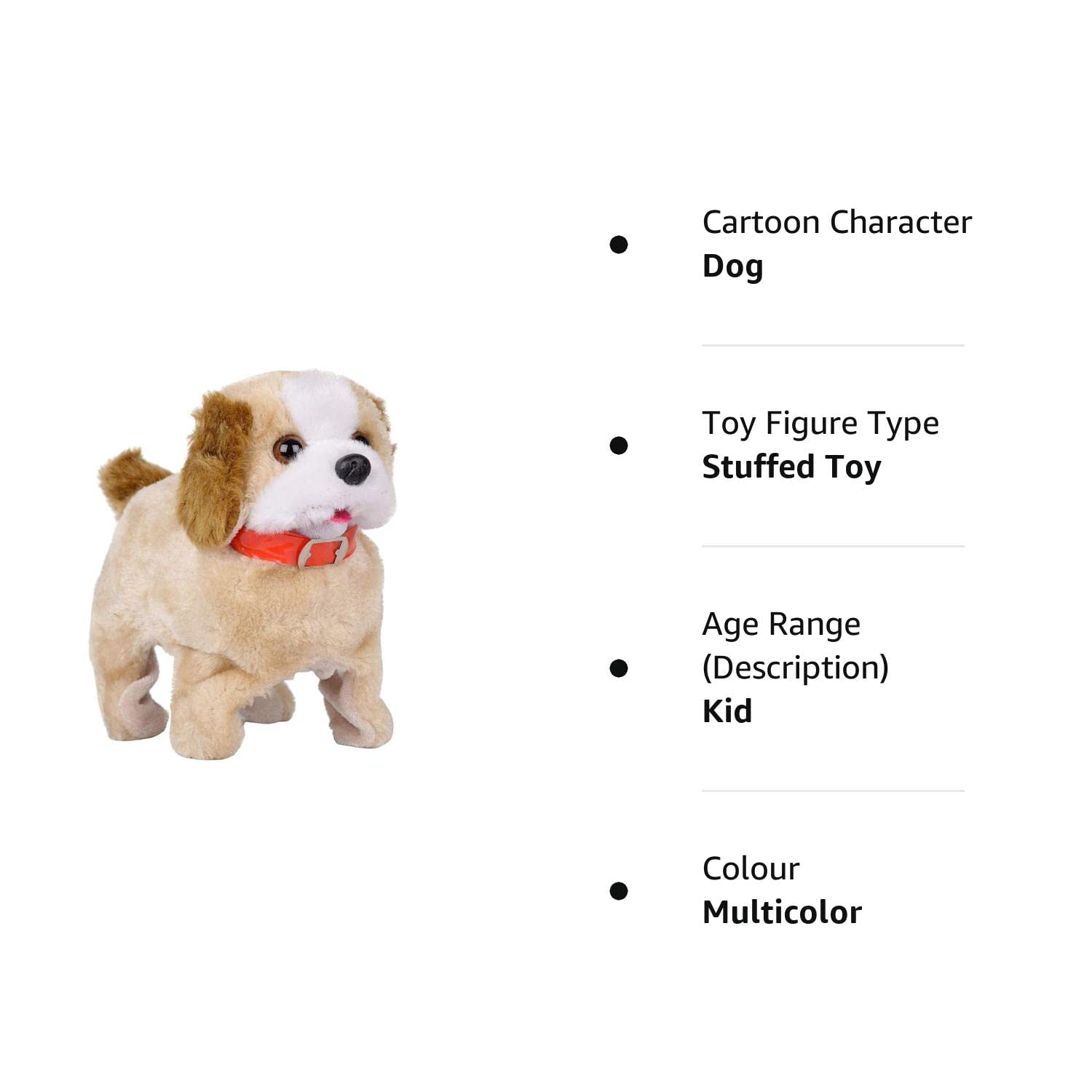 Buy 4AJ BAZAAR Barking, Waging Tail, Walking and Jumping Puppy