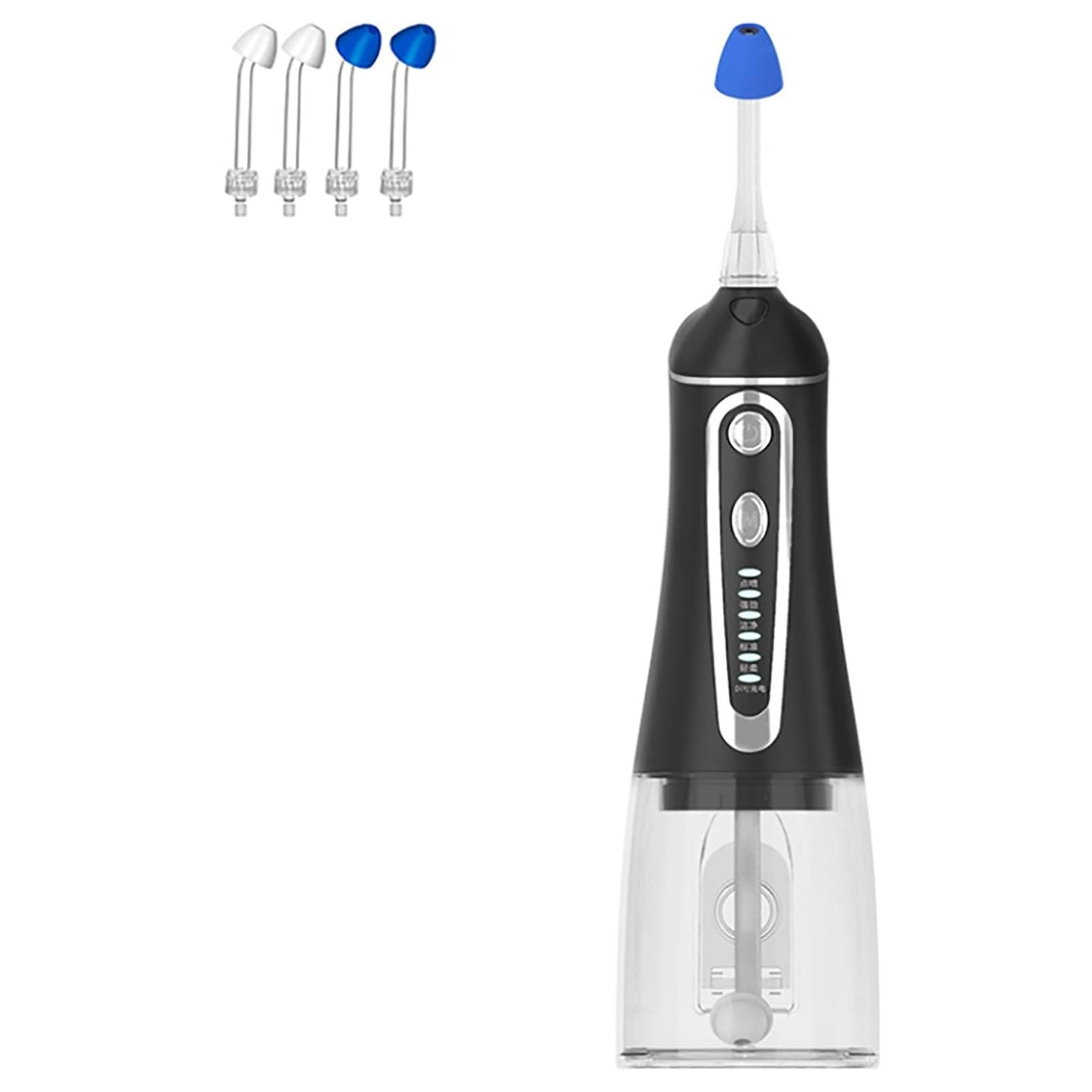 Lavado Nasal, 5 Modos de Limpieza 4 boquillas Sistema de irrigación Nasal y de los Senos nasales Rotación de 360 Grados Limpiador de Nariz Recargable Alérgico (Color : B)