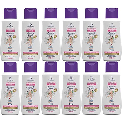 Kit 12 Sabonete Líquido Íntimo Teen 200ml Bio Instinto