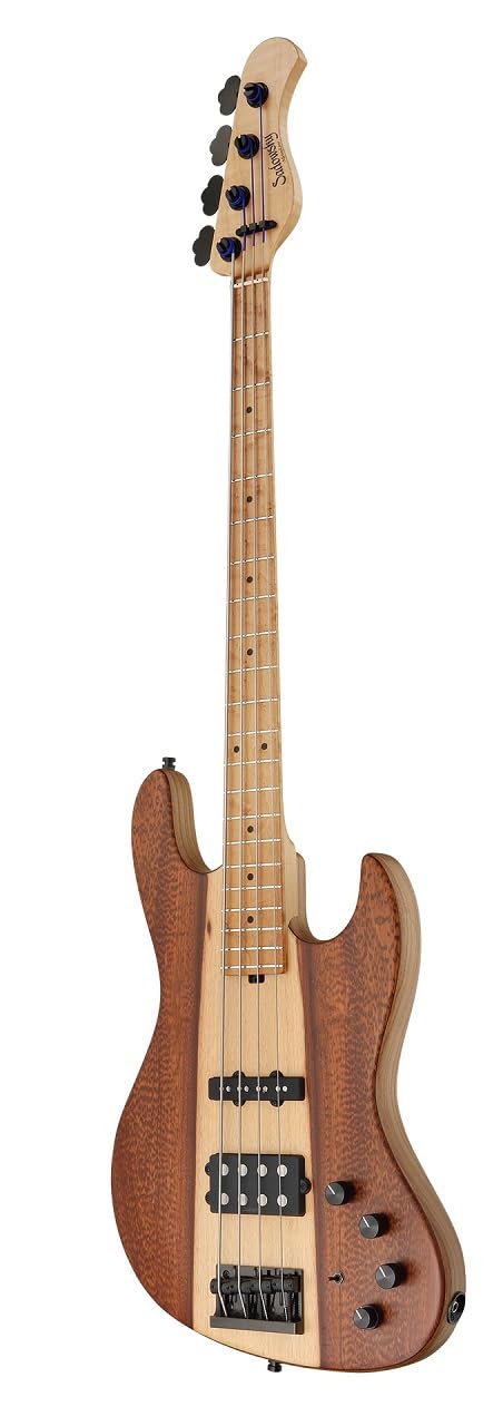 Sadowsky 21-Fret M/M Bass, edición limitada 2022, 4 cuerdas, satén transparente natural