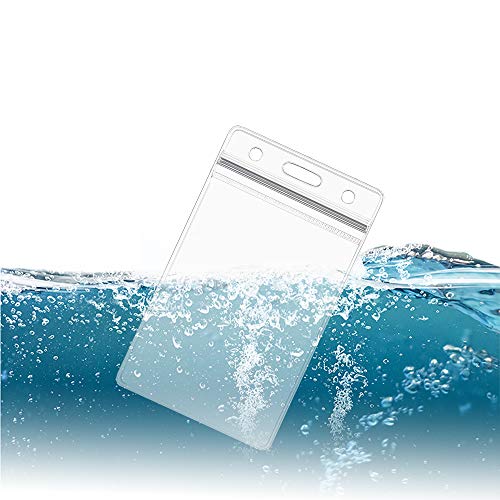 Lanyards With Id Holder Name Tags Card Lanyard J Hooks Clip 50 Pack Waterproof Id Badge Nametag And 50 Pack Lanyards #TOP3