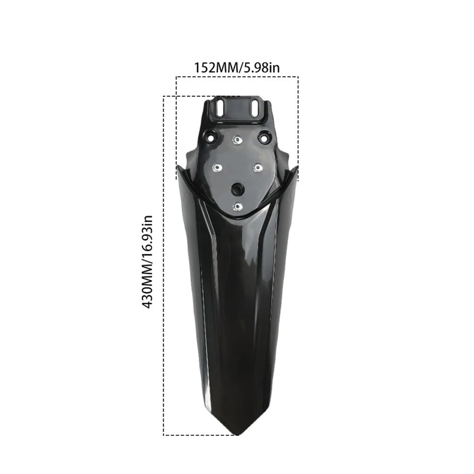 Parafango Motocicletta Per Talaria Sting MX3 MX4 MX5 Paraspruzzi Parafango Protezione Posteriore Paraspruzzi in plastica per parafango posteriore p(Red)