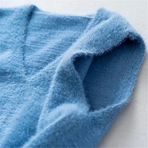 Yiqinyuan Autumn Winter Vest for Boy Girls Warm Children's Soft Knitted Sweater Vest Solid Kids Girl Waistcoat Outerwear3