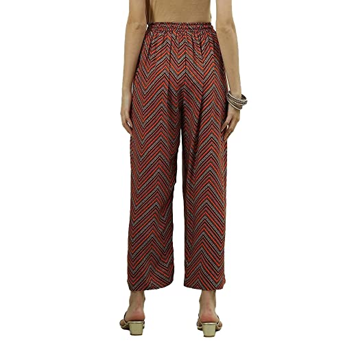 Image of BIBA Women Rayon Palazzo