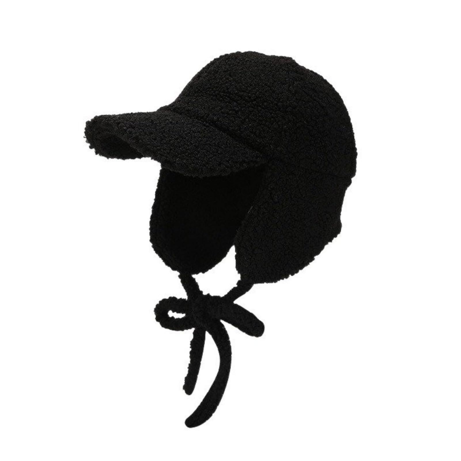 Cappellino Da Baseball Da Donna Per Ciclismo All'aperto in Pile Morbido E Caldo Con Paraorecchie Stile Lei Feng