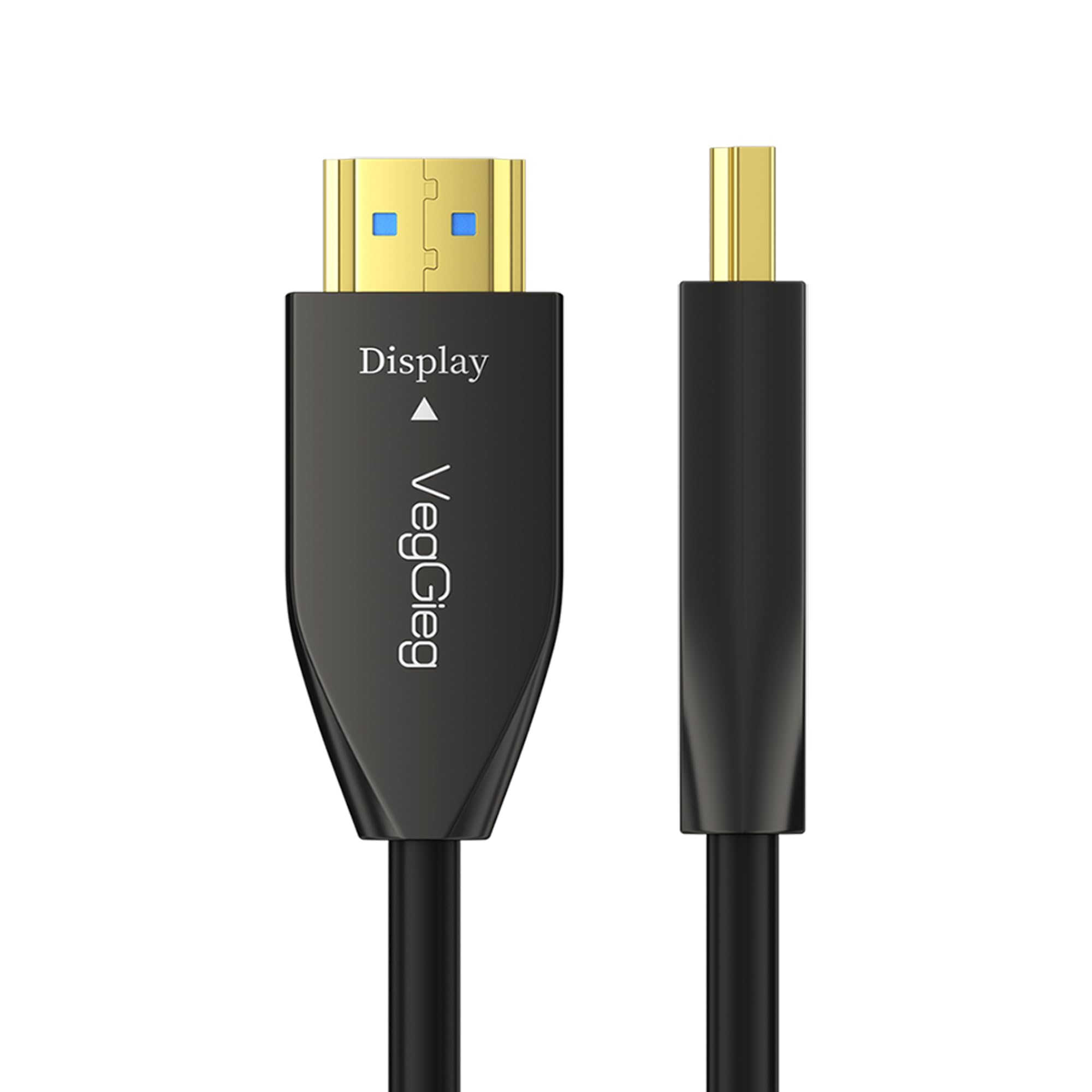 VegGieg 8K/60Hz 4K/120Hz 48Gbps HDR ARC HDCP Fiber Optik HDMI 2.1 Kablo 25 Metre