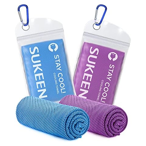 Sukeen Cooling Towel 2 Pack for Sports Cover