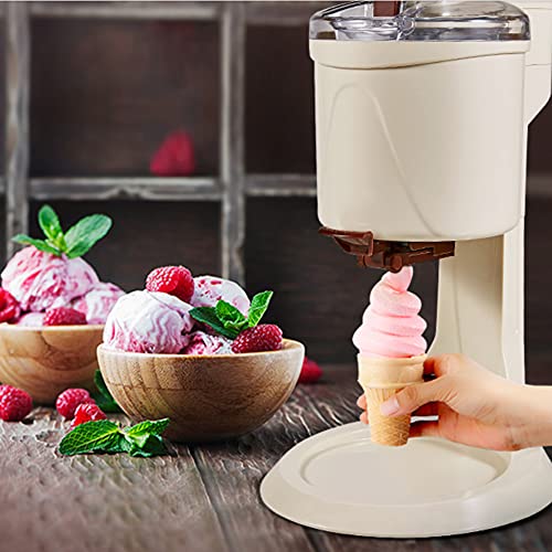 RSTJ-Sjef 1,5-Liter-Softeismaschine, Hausgemachte DIY-Tiefkühl-Dessertmaschine Für Sorbet, Soft-Serve-Sorbet Und… – Bild 5