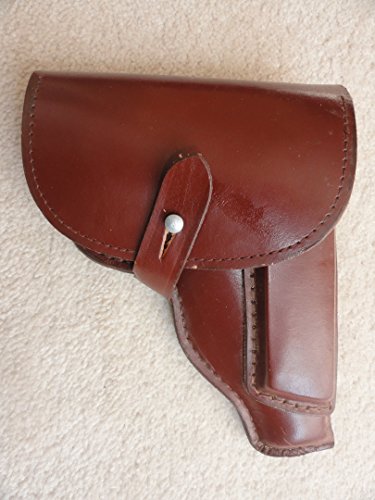 Original East German PPK holster(.32 caliber)- Leather made surplus not China. Will fit .32 Mauser, Colt, and Cz27