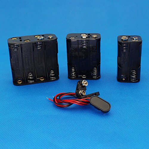 Support de piles AA pour maquette et robotique boîtier rigide T