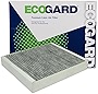 ECOGARD XC36154C Premium Cabin Air Filter with Activated Carbon Odor Eliminator Fits Chevrolet Cruze 2011-2016, Trax 2013-2021, Malibu 2013-2015, Sonic 2012-2019, Spark 2013-2021, Cruze Limited 2016