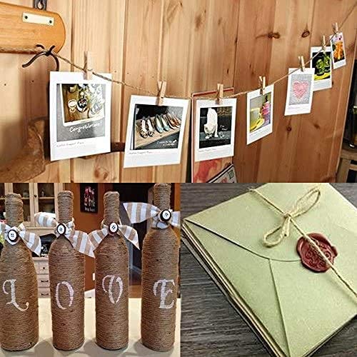 Image of FASH Wood Clothespins with Spring Rust Resistant, Heavy-Duty, Non-Slip Grip for Line Drying Laundry, Wooden Clips, Decorative Crafts Photos Hanging PicturesR (40)