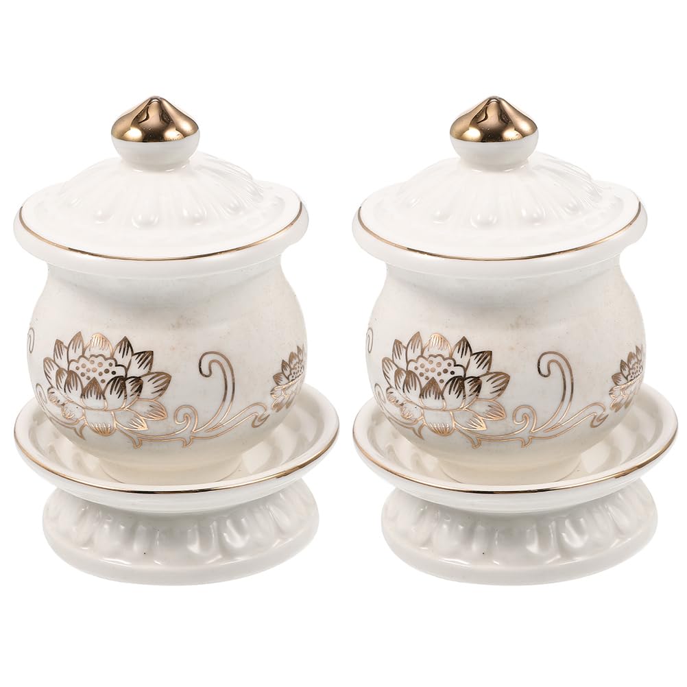 Coupes à eau bouddhiste pour réussir vos offrandes traditionnelles de fleur
