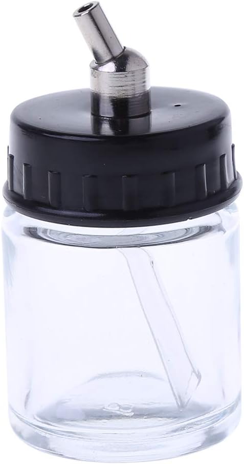 Ycncixwd Airbrush Glass Bottle Jar Air Brush Gun Standard Suction Lid Pump Spray Top New