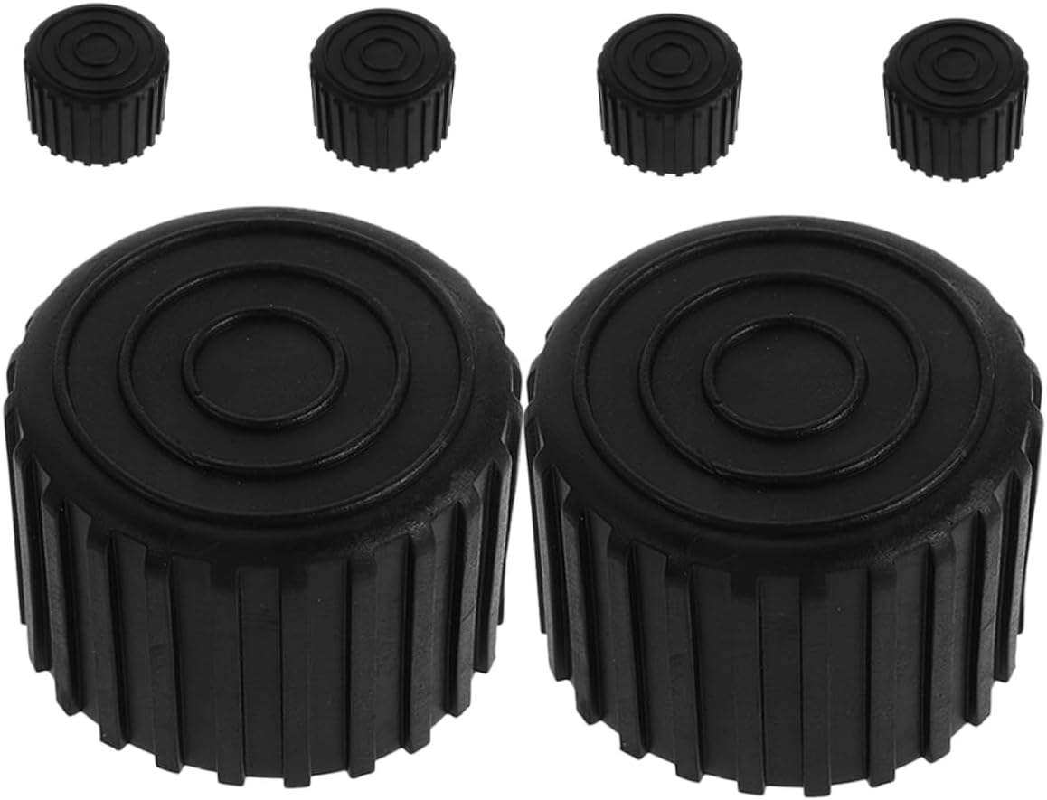 6Pcs Fitness Gear Foot Caps Thickened Leg Protectors for Fitness Equipment Durable Floor Protectors Enhance Stability Extend Equipment Life