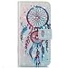 Produktbild kompatibel mit Galaxy A3 2016 Hülle,Galaxy A3 2016 Lederhülle,3D Gemalt Muster Kristall Glitzer PU Leder hülle Flip Hülle Brieftasche Etui Wallet Tasche Schutzhülle für Galaxy A3 2016,Traumfänger