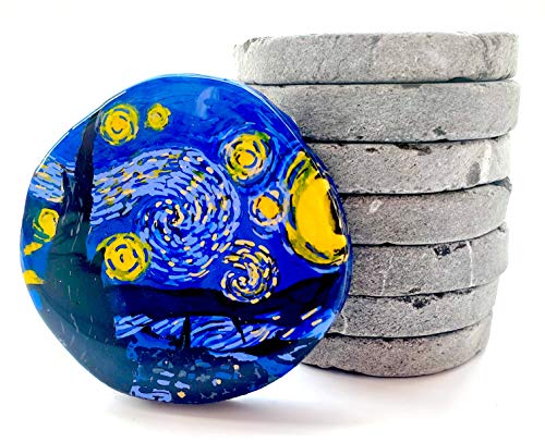 Capcouriers Flat Rocks for Painting - Natural Rock Canvases - Flat Painting Rocks
