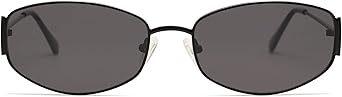Retro Oval Sunglasses For Women Men Hexagonal Rectangle Metal Frame Sun Glasses AP3625