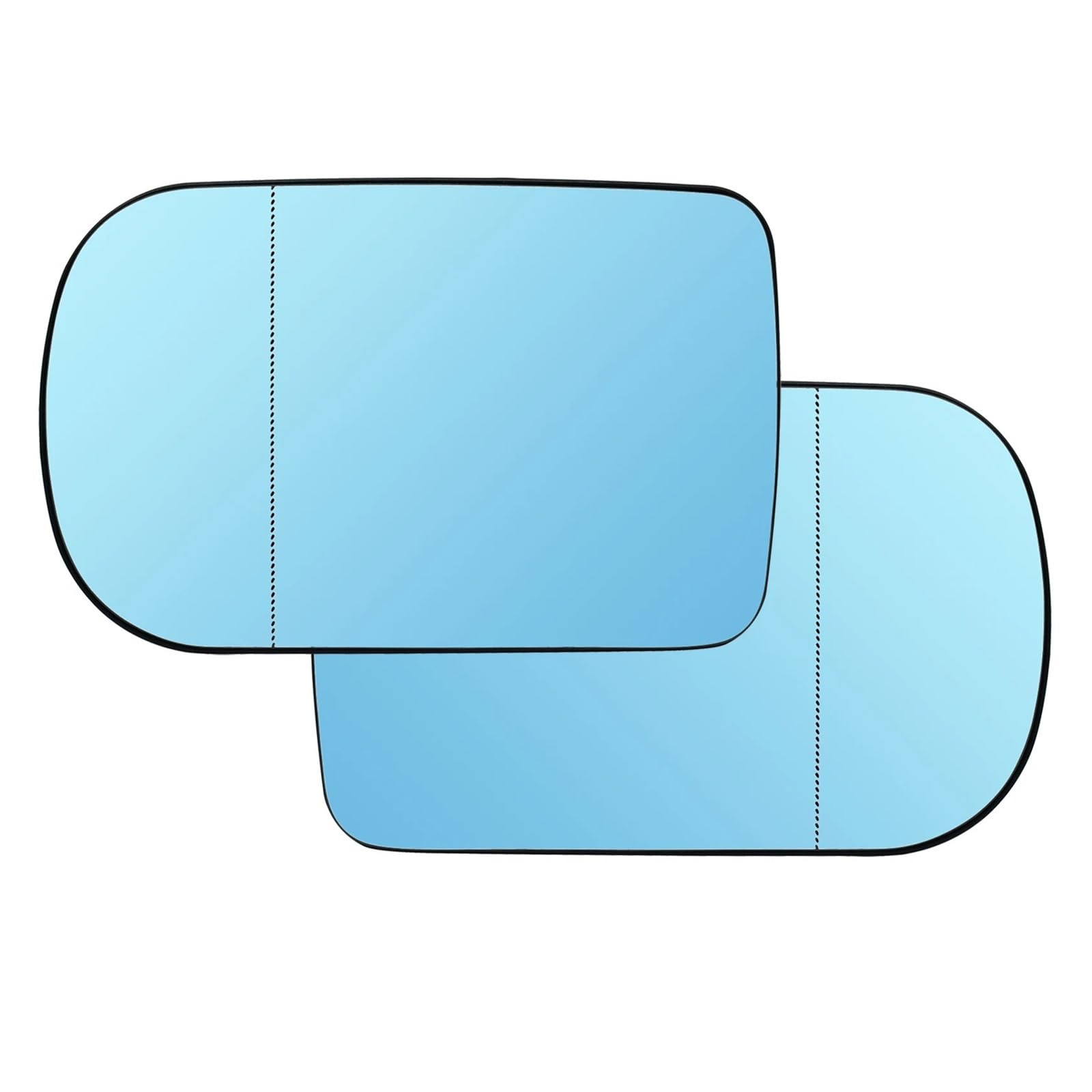 Verre de rétroviseur chauffant bleu pour BMW E38 et E39 - 3