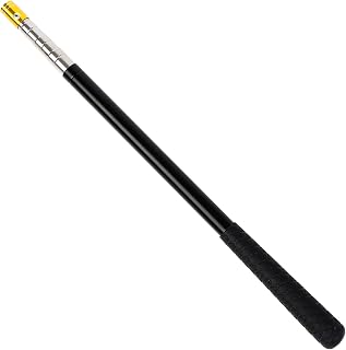 Fishing Harpoon, Stainless Steel Fishing Barbed Spear Aluminum Alloy Rod Gig Gaff with 8mm Screw for Outdoor Fishing Landing Large Fish Frog