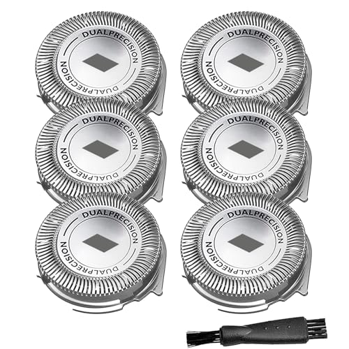 HQ8 Shaving Head for Philips - Replacement Shaving Head for Philips Shaver HQ8, Replacement Blades Replacement Parts Compatible with Philips Shaver PT860 PT730 PT735 PT736 PT786 AT890