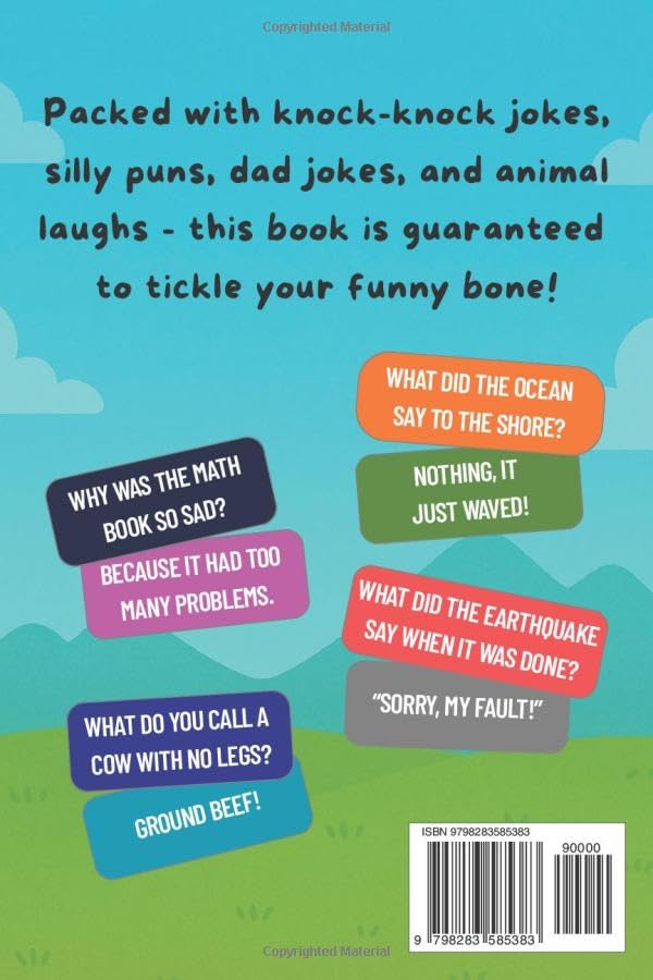 Laugh Out Loud: 700+ Hilarious Knock-Knock Jokes, Dad Jokes, Puns & Silly Laughs for Kids & The Whole Family -- Perfect for Early Readers Ages 5-8 image 3
