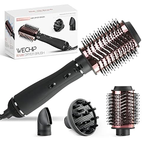 Warmluftbürste 1100 Watt Haartrockner Abnehmbar Föhnbürste Cover