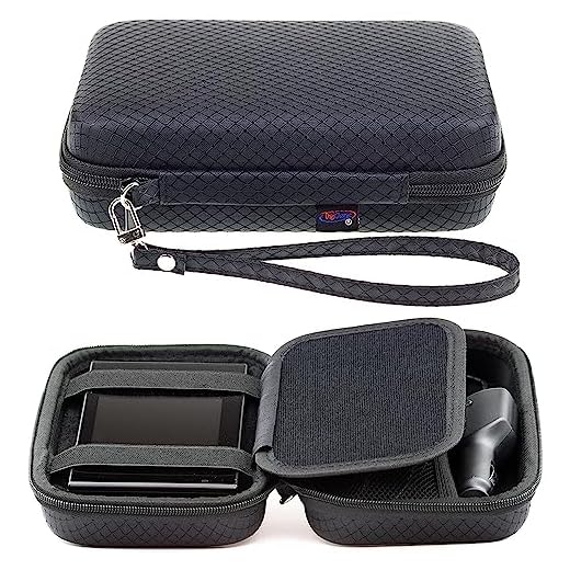 Digicharge Hard Case for 7 Inch Garmin Drivesmart 76 86 65 Dezl OTR710 780 RV 785 770 760 Dezlcam Fleet 790 Overlander Catalyst Nuvi 2797 2757 Magellan RoadMate Junsun Shenen Xgody 7’’ Truck GPS