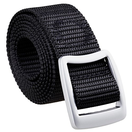 squaregarden Men's Nylon Tactical Duty Belt Webbing Military Style Belts for Men