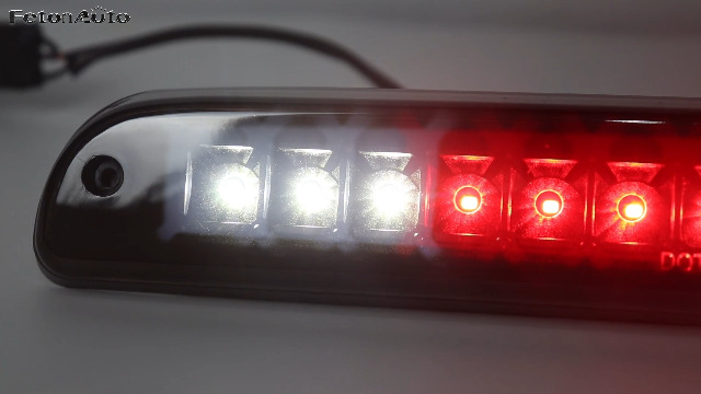 LED Third 3rd Brake Light Black For 99-16 Ford F250 F350 F450 Super Duty Cargo E - Foto 2