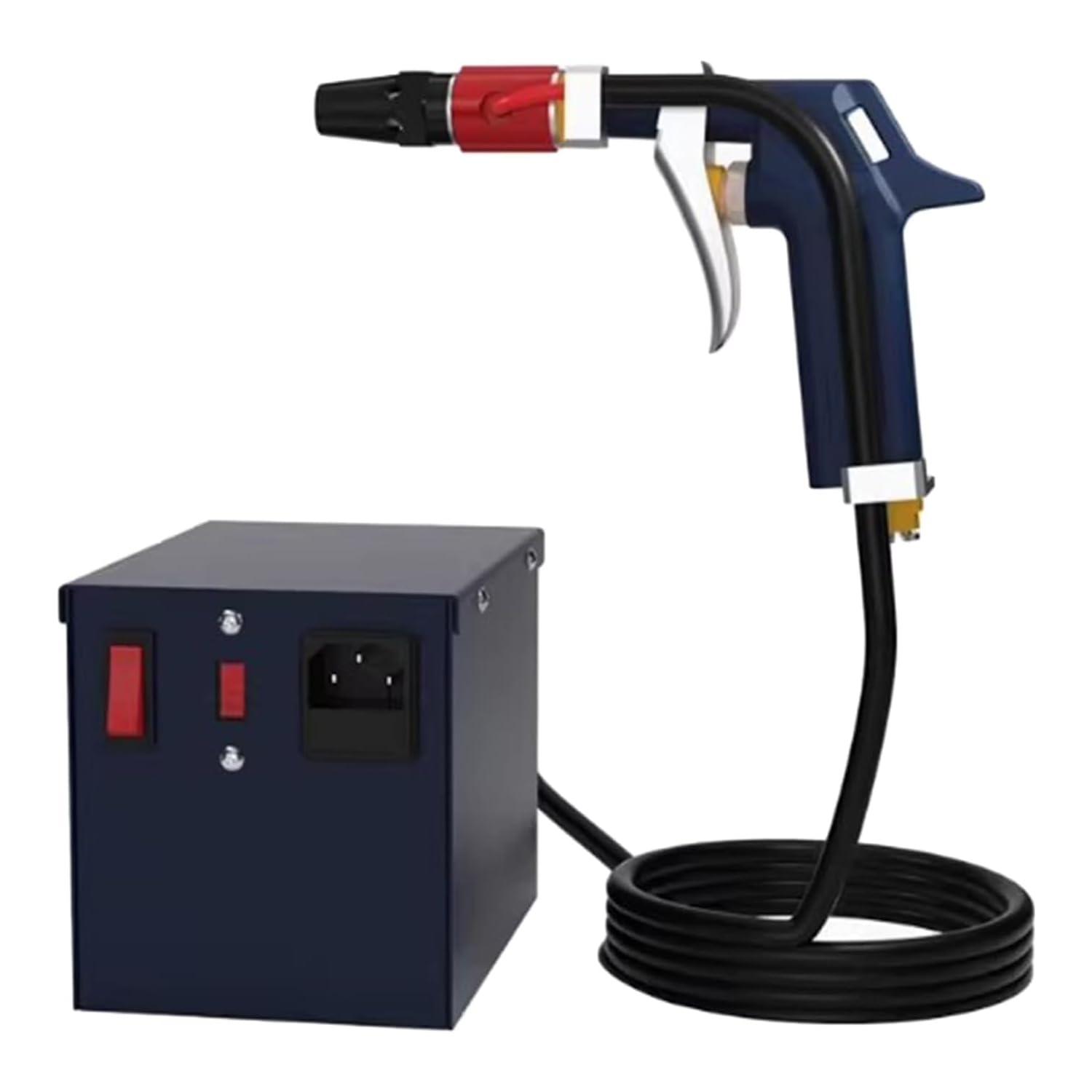QINGHEDZSW Static Eliminator Air Gun, Ionizing Air Gun, Low Noise, Safe And Reliable, Built-in Silencer, For Industrial Electrostatic Elimination, Used With Air Compressor