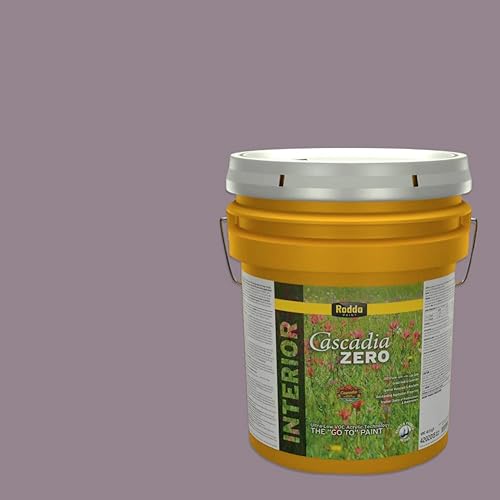 Miniatura 9 de Rodda Paint CASCADIA ZERO - Pintura e imprimación semibrillante para interiores en uno, cuarto de galón, escudo de terciopelo