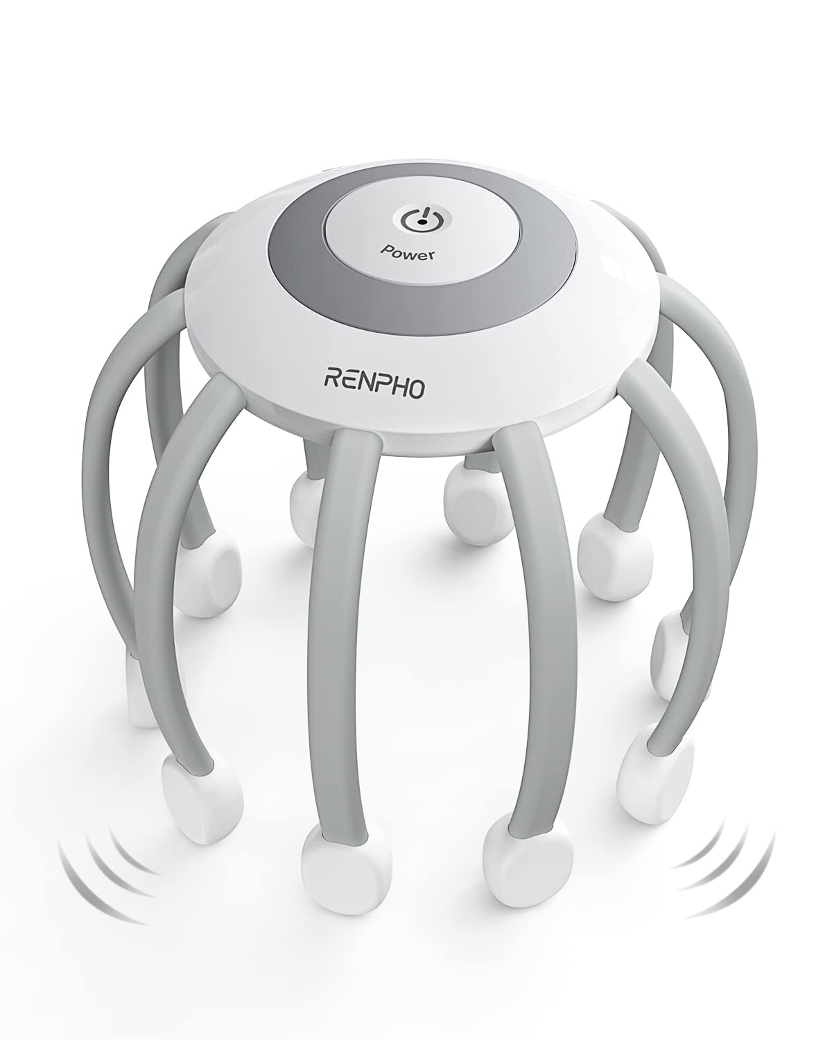 RENPHO Electric Head Scalp Massager, 10 Vibration Claws, 4 Modes