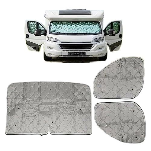 Tendine Parasole Auto Parasole per Peugeot Boxer Motor Car - Copertura per parabrezza riflettente, anti-UV e calore Tenda parasole