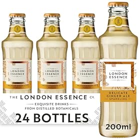 London Essence, Delicate Ginger Ale, Premium Cocktail Mixer, 200ml, Pack of 24 bottles, No Artificial Colours Preservatives or flavours, Low Calorie London Essence, Delicate Ginger Ale, Premium Cocktail Mixer, 200ml, Pack of 24 bottles, No Artificial Colours Preservatives or flavours, Low Calorie – THE LONDON ESSENCE CO.