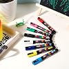 Posca 2 White Acrylic Paint Markers with Reversible Tips 1.8-2.5mm Medium Paint Pens - Perfect for Crafting, Art Projects, More