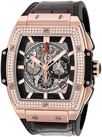 Hublot Spirit of Big Bang 18kt King Gold Diamond Mens Watch 601.OX.0183.LR.1104