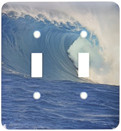 Interrupteur à bascule Maui Peahi 3dRose pour un salon style bord de mer