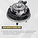 KUSATEC 515078 Front Wheel Hub and Bearing Assembly Compatible with Ford Explorer 2006-2010/Sport Trac 2007-2010, Mercury Mountaineer 2006-2010, 5 Lugs w/ABS