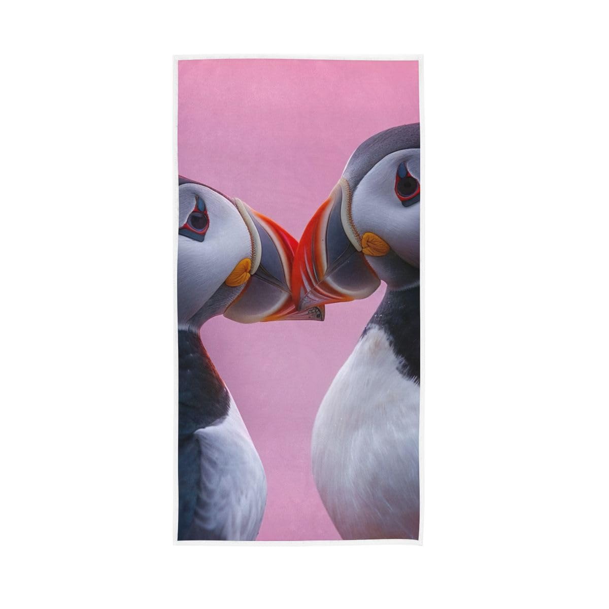 LSRCPD Cute Bird Lovers Hand Towel, Guest Hand Towels for Bathroom 15 x 30 Inches, Hand Towels Cotton