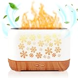 UTOPIO 200ml Flame Diffuser Essential Oil Diffuser Fragrance Scent Diffuser Cool Mist Air Aromathera