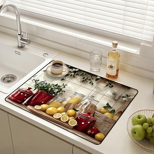 Image of Stove Top Cover for Electric Stoves: All-in-One Heat-Resistant Protector Mat, Non-Slip Kitchen Counter Mat 28''x20''
