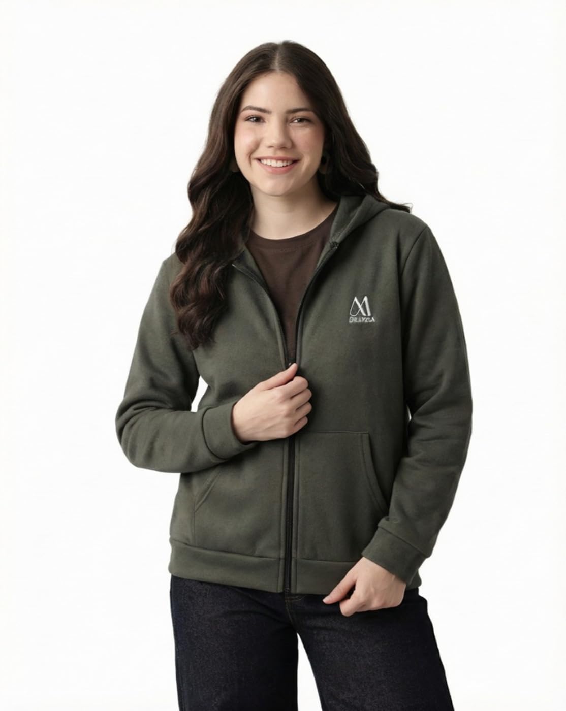 THE CLASSIC TOGS Women’s Stylish Zip Hoodie Jacket | Casual Winter Sweatshirt with Hood|4-picture-23