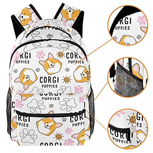 Sac à dos d'écolier léger multicolore pour ordinateur portable - 3