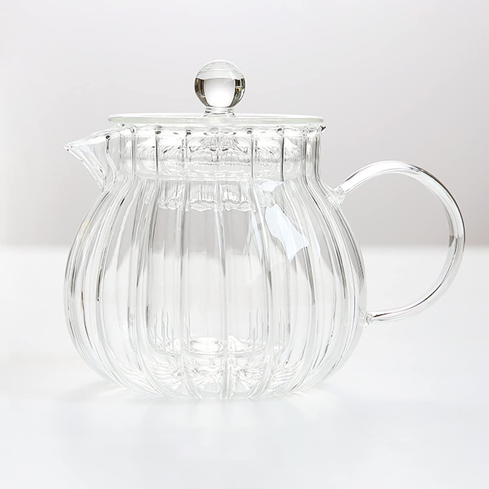 Heat-Resistant Glass Teapot with Infuser