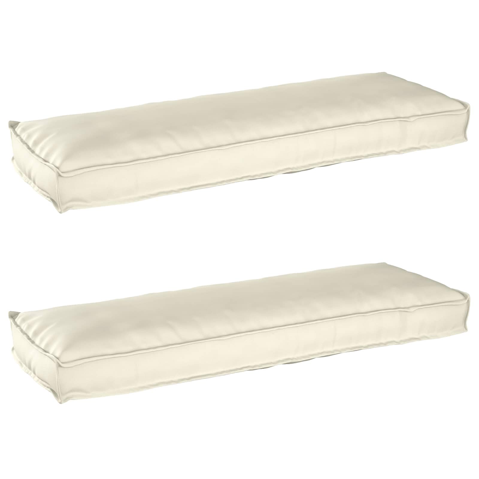 Coussin pour palette extérieur résistant aux intempéries lot de 2