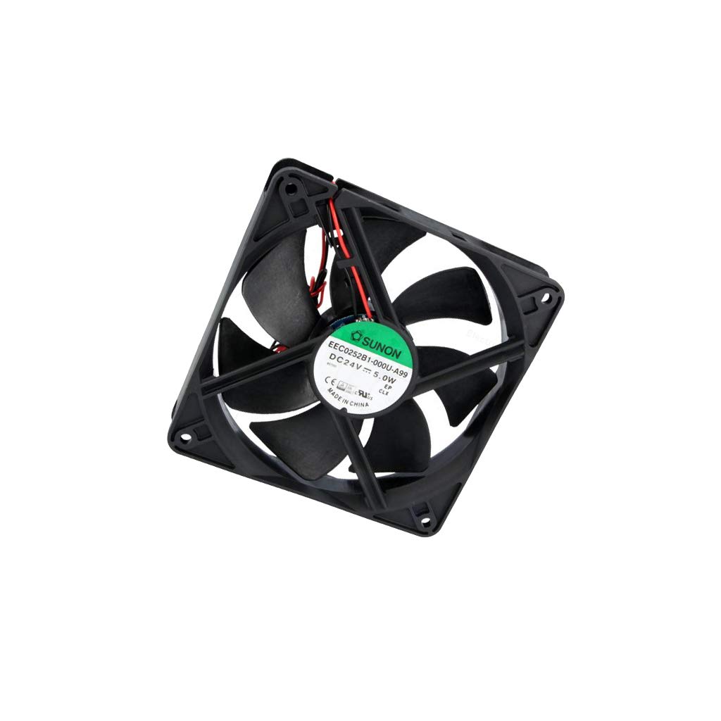 SUNON EEC0252B1-000U-A99 EEC Series 120x25mm 3100RPM 108.2CFM 24V Ball Bearing Fan - 1 item(s)