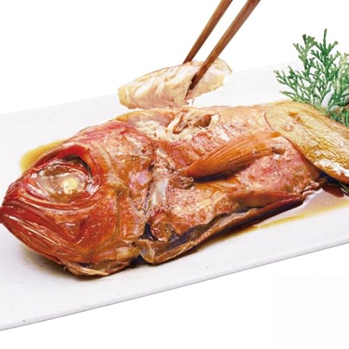 金目鯛 煮付け 大きめサイズ 約500g 3尾 計約1.5kg 湯せん 簡単 肉厚 真空パック 贈答 熨斗 対応可