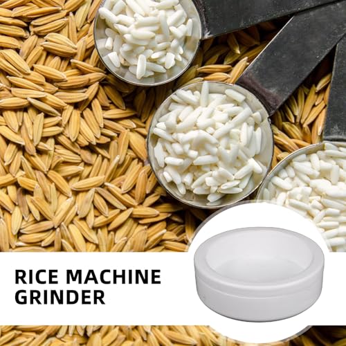 Veemoon Molino Manual para Granos de Arroz, Triturador Compacto Portátil de Plástico, Placa Peladora y Contadora, Herramienta para Molienda Doméstica y Cocina - imagen 6